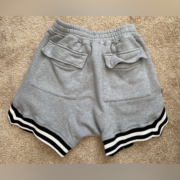 Darc Sport French Terry Court Shorts in Grey - Picture 4 of 8